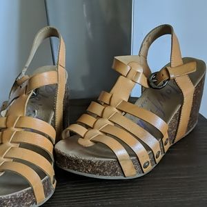 Boho Tan Wedges